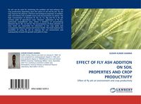 Produktbild: Effect Of Fly Ash Addition On Soil Properties and Crop Productivity