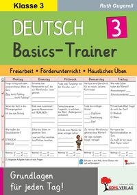 Produktbild: Deutsch-Basics-Trainer / Klasse 3