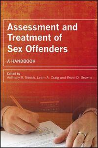 Produktbild: Assessment and Treatment of Sex Offenders