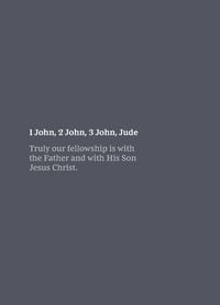 Produktbild: NKJV Bible Journal - 1-3 John, Jude, Paperback, Comfort Print | Softcover