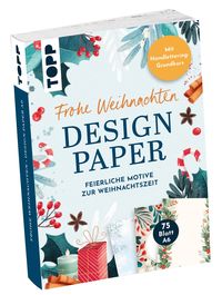 Bild vom Artikel Design Paper A6: Frohe Weihnachten. Mit Handlettering-Grundkurs vom Autor Ludmila Blum