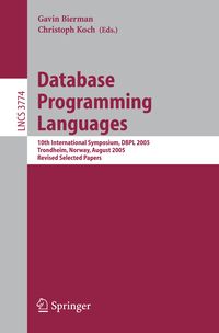 Produktbild: Database Programming Languages