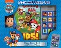 Produktbild: Nickelodeon Paw Patrol: Calling All Pups Book and Phone Sound Book Set [With Toy]