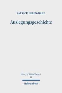 Produktbild: Auslegungsgeschichte