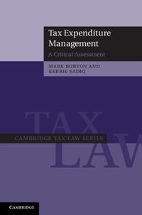 Produktbild: Tax Expenditure Management