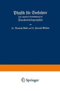Produktbild: Physik f&uuml;r Seefahrer unter besonderer Ber&uuml;cksichtigung der Funkentelegraphie