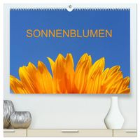 Produktbild: Sonnenblumen (hochwertiger Premium Wandkalender 2026 DIN A2 quer), Kunstdruck in Hochglanz