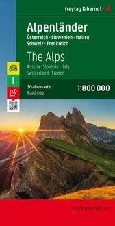 Bild vom Artikel Alpenländer 1 : 800 000. Autokarte vom Autor Freytag-Berndt und Artaria KG