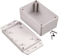 Produktbild: Hammond Electronics 1591XXLFLBK Universal-Geh&auml;use 87 x 57 x 40 ABS Schwarz 1St.