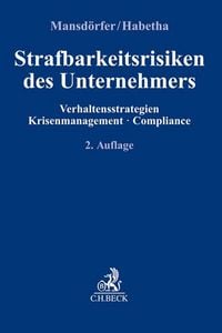 Produktbild: Strafbarkeitsrisiken des Unternehmers