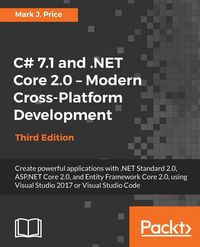 Produktbild: C# 7.1 and .NET Core 2.0 - Modern Cross-Platform Development - Third Edition