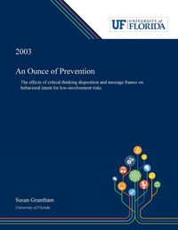 Produktbild: An Ounce of Prevention