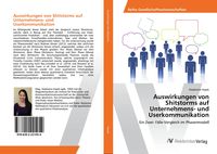Produktbild: Auswirkungen von Shitstorms auf Unternehmens- und Userkommunikation