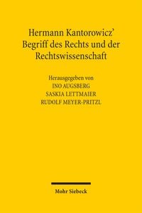 Produktbild: Hermann Kantorowicz' Begriff des Rechts und der Rechtswissen