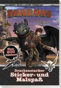 Produktbild: Dragons: Drachenstarker Sticker- und Malspa&szlig;