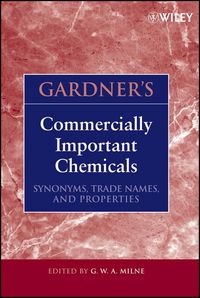Produktbild: Gardner's Commercially Important Chemicals
