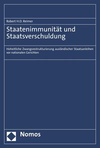 Produktbild: Staatenimmunit&auml;t und Staatsverschuldung