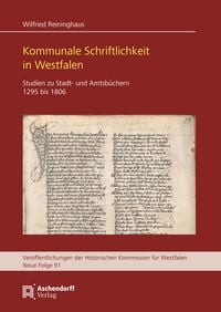 Produktbild: Kommunale Schriftlichkeit in Westfalen