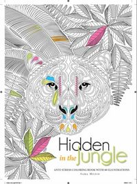 Produktbild: Muzio, S: Hidden in the Jungle: An Anti-Stress Colouring Boo