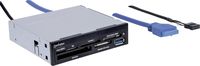Bild vom Artikel Manhattan Multi-Card 48-in-1 Einbau-Speicherkartenleser 8.9 cm (3.5") USB 2.0 (Mainboard), USB 3.2 Gen 1 (Mainboard) vom Autor 