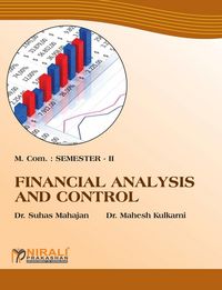 Produktbild: Financial Analysis And Control (M.Com. Part I