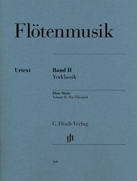Produktbild: Fl&ouml;tenmusik (Auswahlband) - Fl&ouml;tenmusik &ndash; Band II, Vorklassik