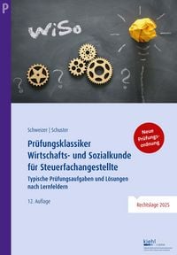 Produktbild: Pr&uuml;fungsklassiker Wirtschafts- und Sozialkunde f&uuml;r Steuerfachangestellte