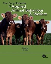 Produktbild: Encyclopedia of Applied Animal Behaviour and Welfare