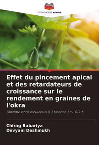 Produktbild: Effet du pincement apical et des retardateurs de croissance sur le rendement en graines de l'okra