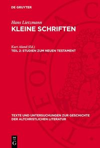Produktbild: Studien zum Neuen Testament