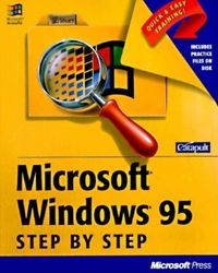 Produktbild: Microsoft Windows 95, Step by Step, w. diskette (3 1/2 inch)