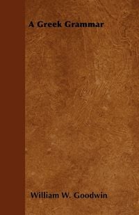 Produktbild: A Greek Grammar