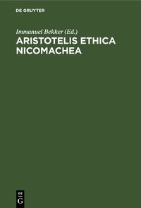 Produktbild: Aristotelis ethica nicomachea