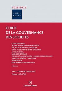 Produktbild: Le Guide de la Gouvernance des Societes 2025/2026