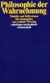 Produktbild: Philosophie der Wahrnehmung