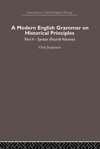 Produktbild: A Modern English Grammar on Historical Principles