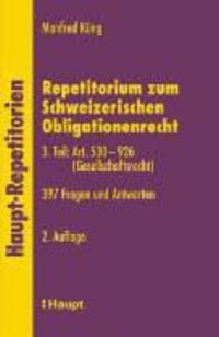 Produktbild: Repetitorium zum Schweizerischen Obligationenrecht