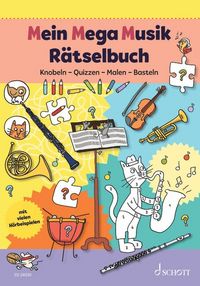 Produktbild: Mein Mega Musik R&auml;tselbuch