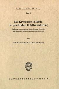Produktbild: Das Kirchenamt im Recht der gesetzlichen Unfallversicherung.