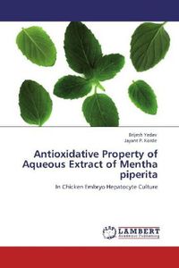 Produktbild: Yadav, B: Antioxidative Property of Aqueous Extract of Menth