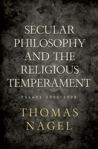 Produktbild: Secular Philosophy and the Religious Temperament