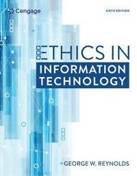 Produktbild: Ethics in Information Technology