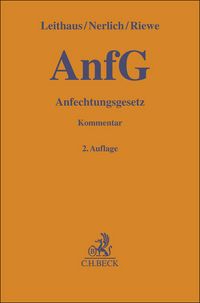 Produktbild: Anfechtungsgesetz. AnfG