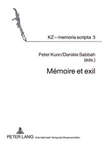 Produktbild: M&eacute;moire et exil