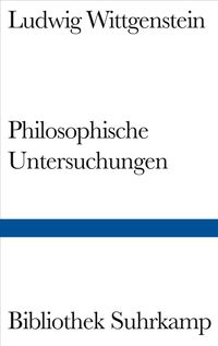 Bild vom Artikel Philosophische Untersuchungen vom Autor Ludwig Wittgenstein