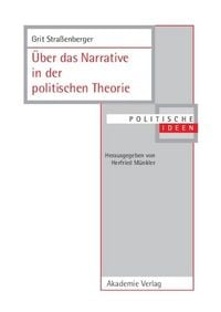 Produktbild: &Uuml;ber das Narrative in der politischen Theorie