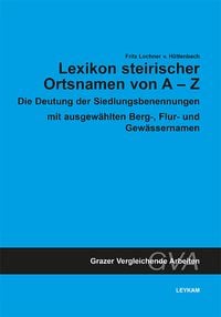 Produktbild: Lexikon steirischer Ortsnamen von A-Z