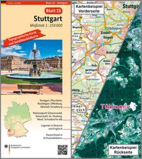Bild vom Artikel Stuttgart Umgebungskarte mit Satellitenbild 1:250.000 vom Autor BKG-Bundesamt für Kartographie und Geodäsie