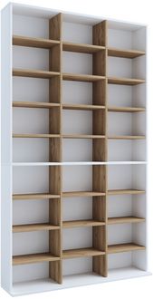 Produktbild: Holz CD DVD Standregal B&uuml;cherregal Regal Megosa XL