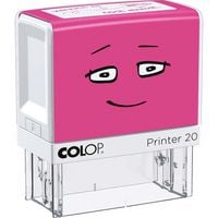 Produktbild: COLOP NIO School Motivations-Stempel, Versuch es noch einmal, Abdruckfarbe soft pink, 38 x 14mm